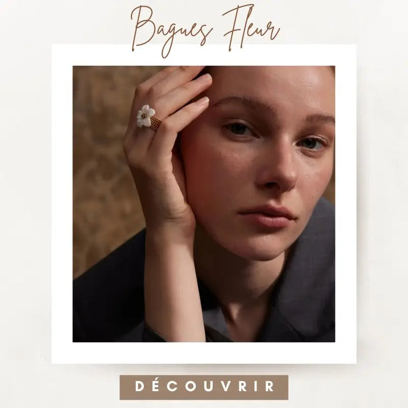 bague fleur