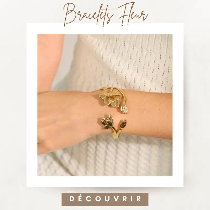 bracelet fleur