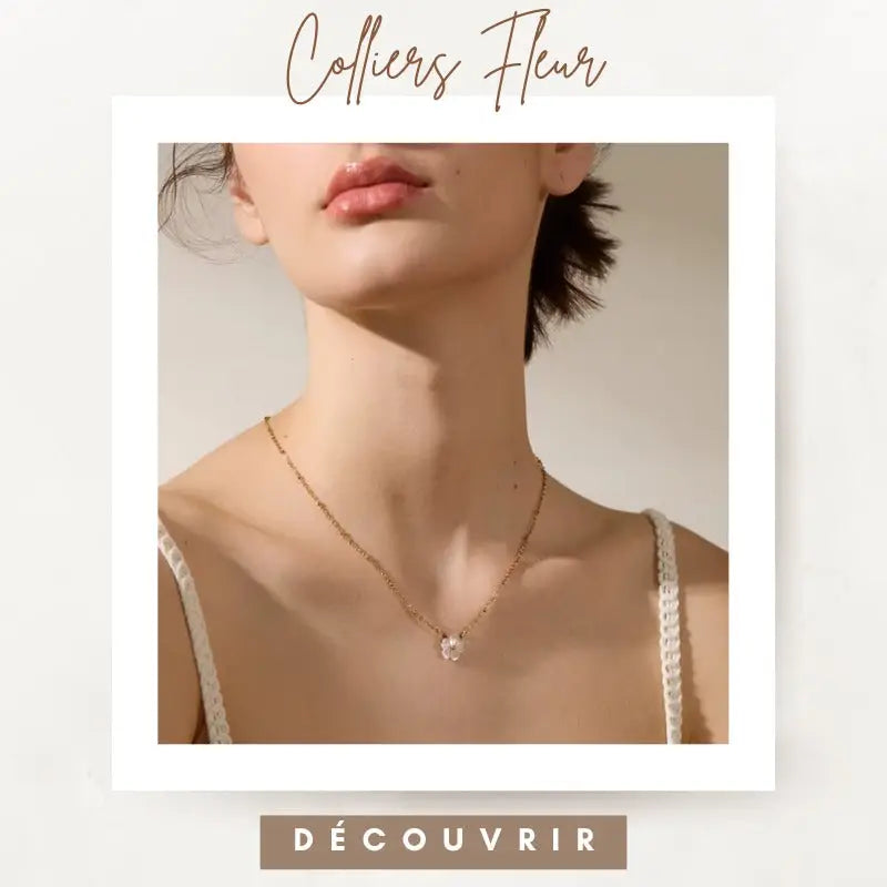 collier fleur