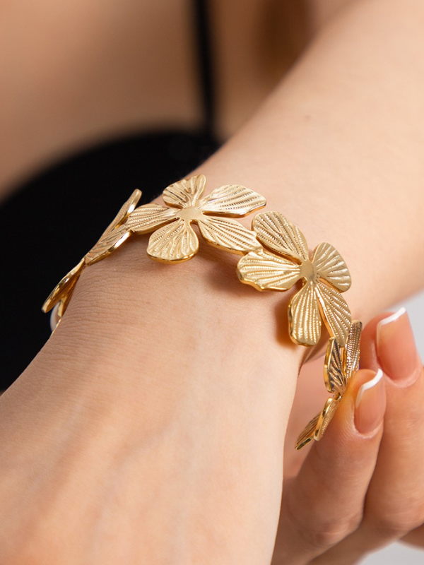 Bracelet Fleur Femme