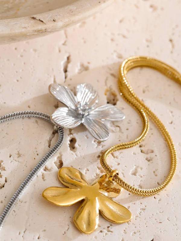 Collier Grosse Fleur