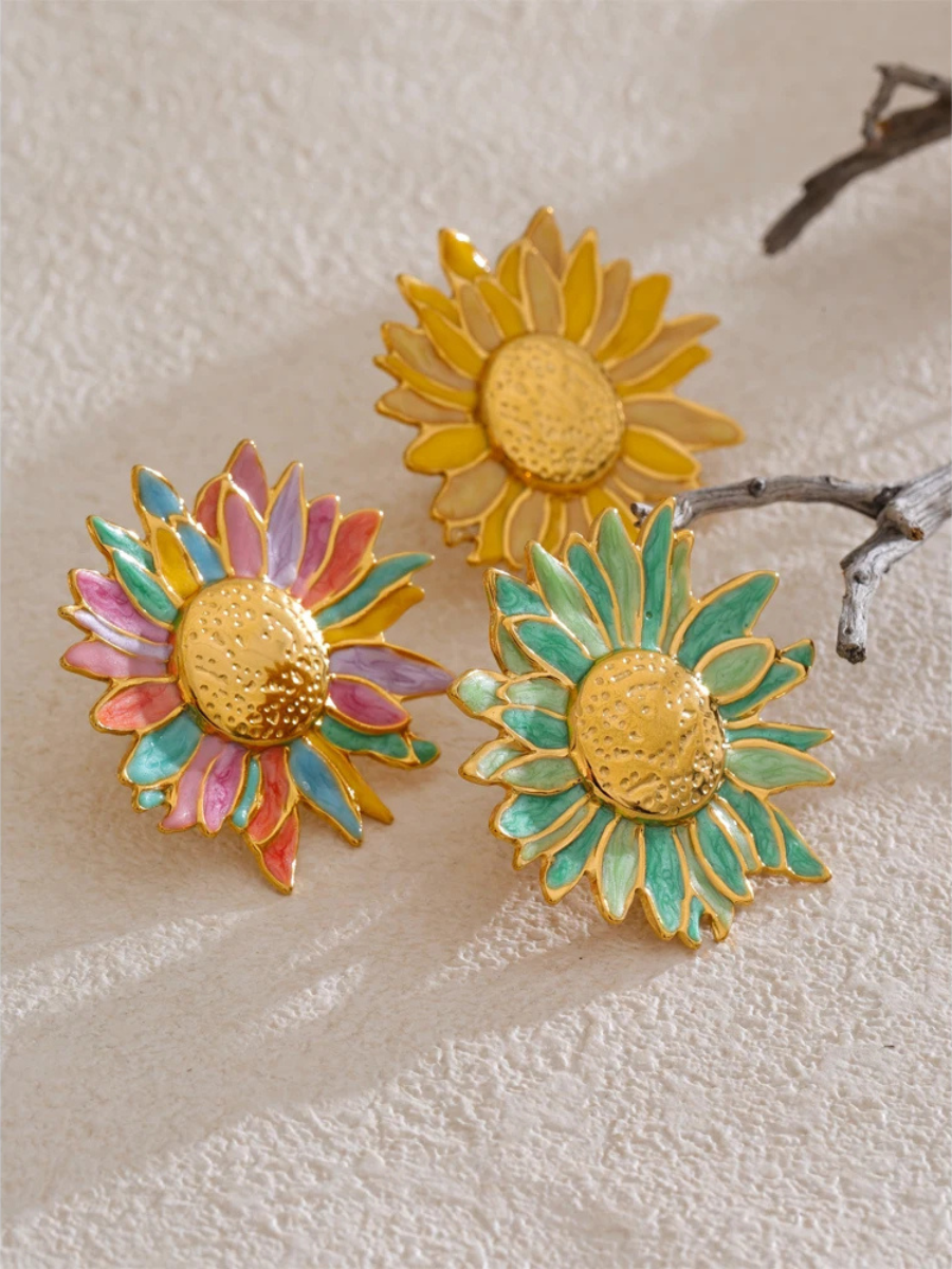Bague Fleur Tournesol