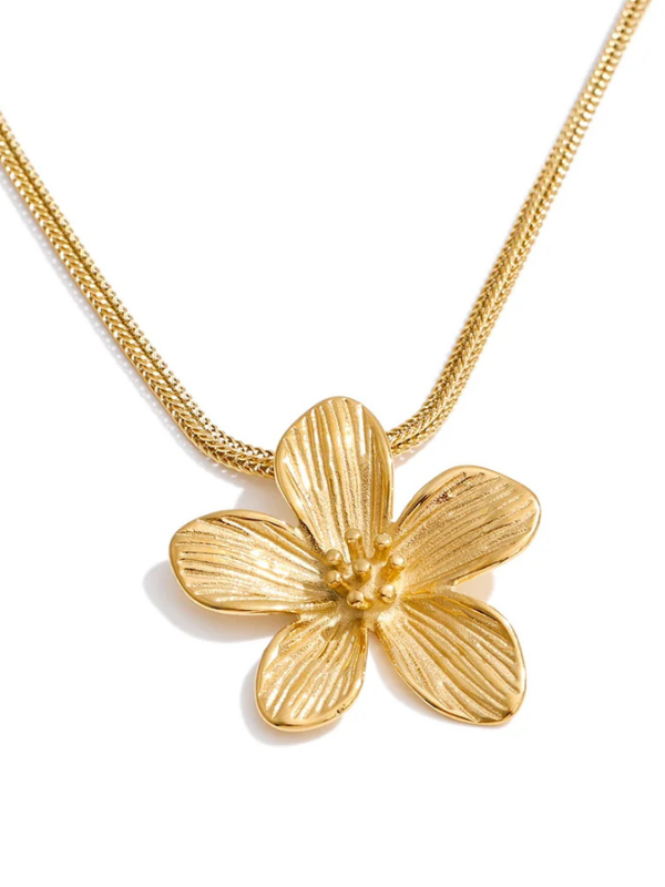 Collier Grosse Fleur