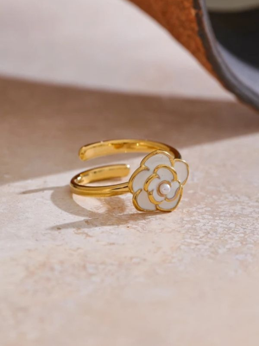 Bague Fleur Nacre