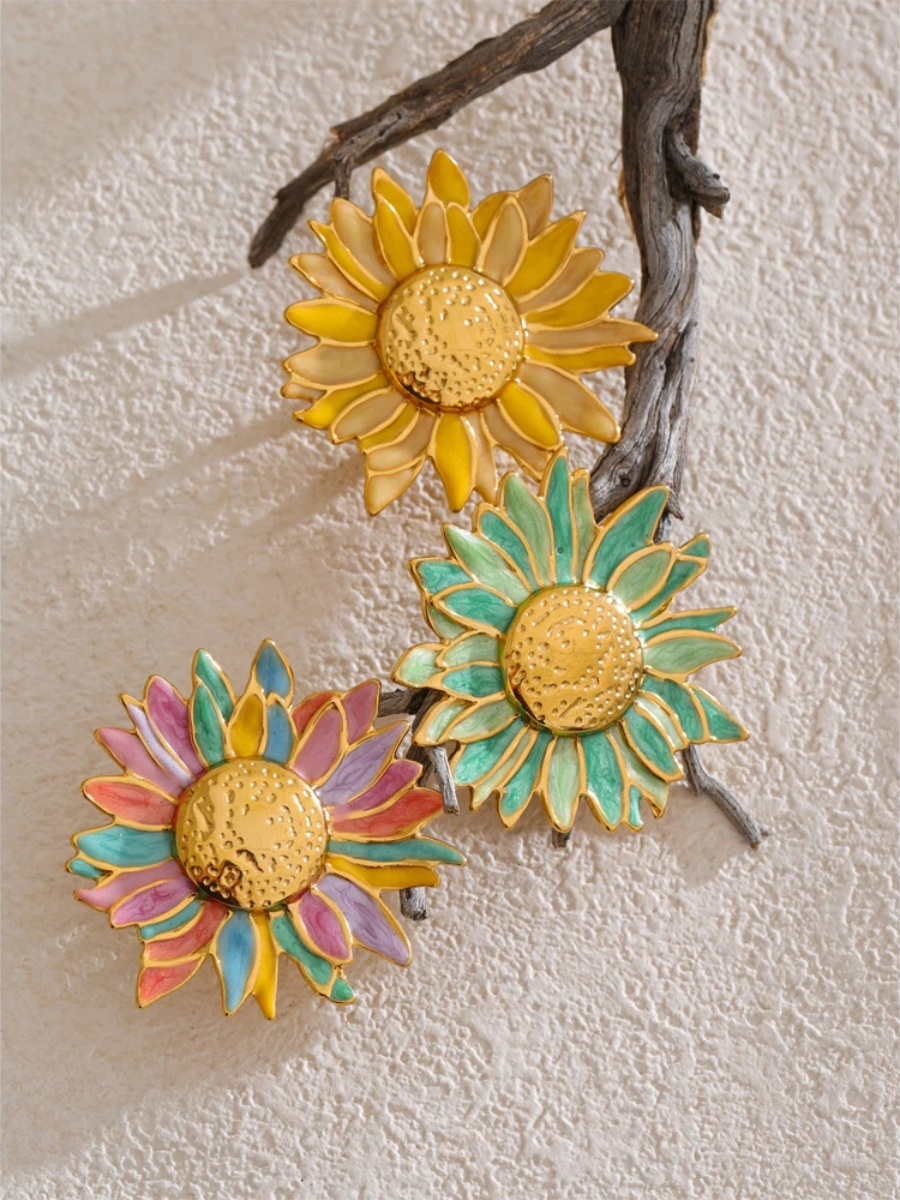 Bague Fleur Tournesol