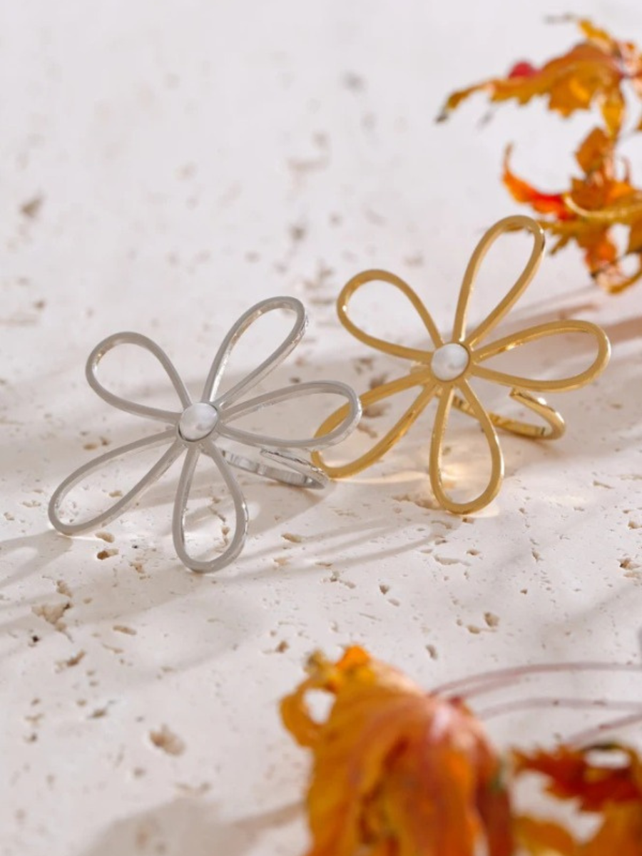 Bague Grosse Fleur