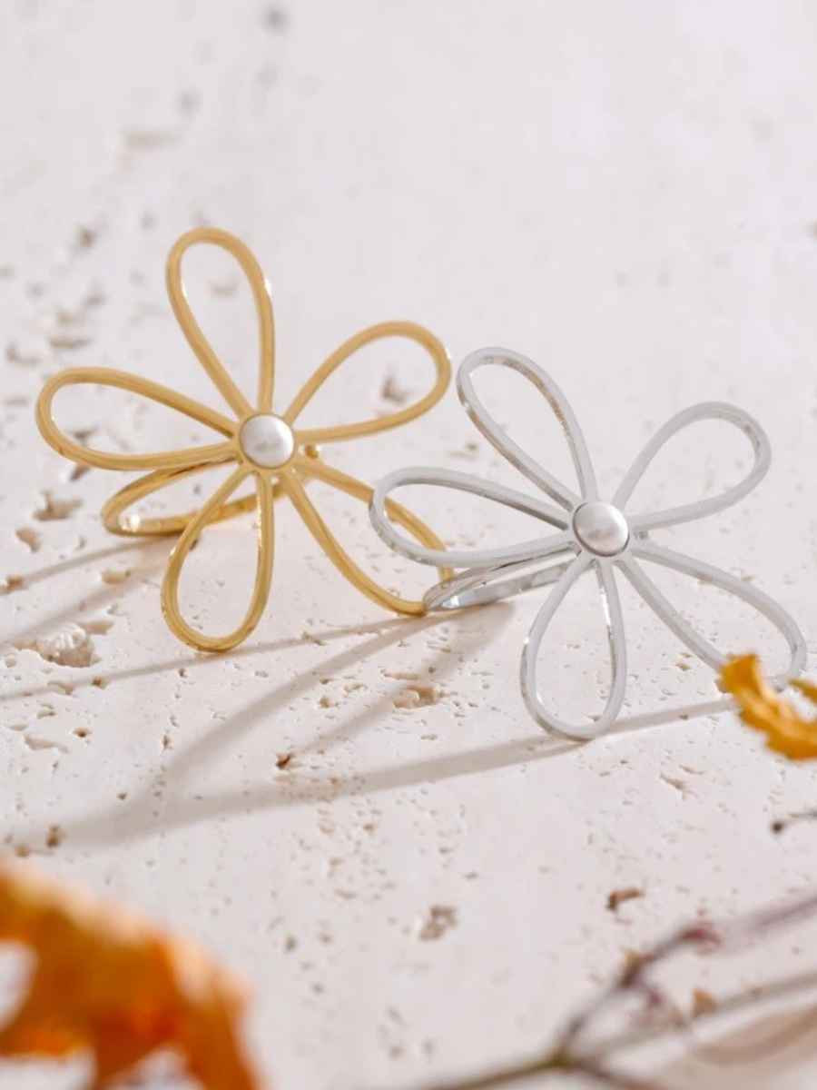 Bague Grosse Fleur