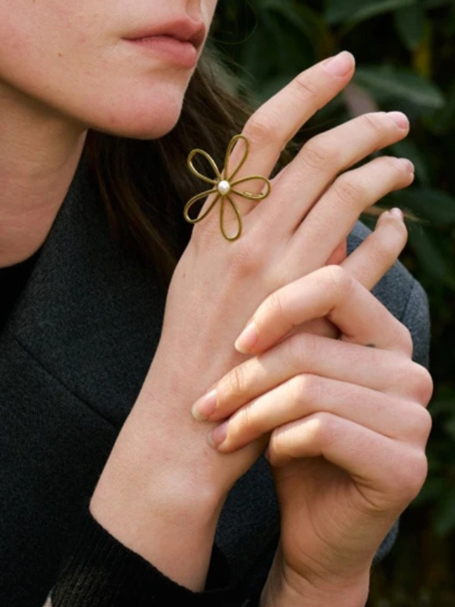 Bague Grosse Fleur