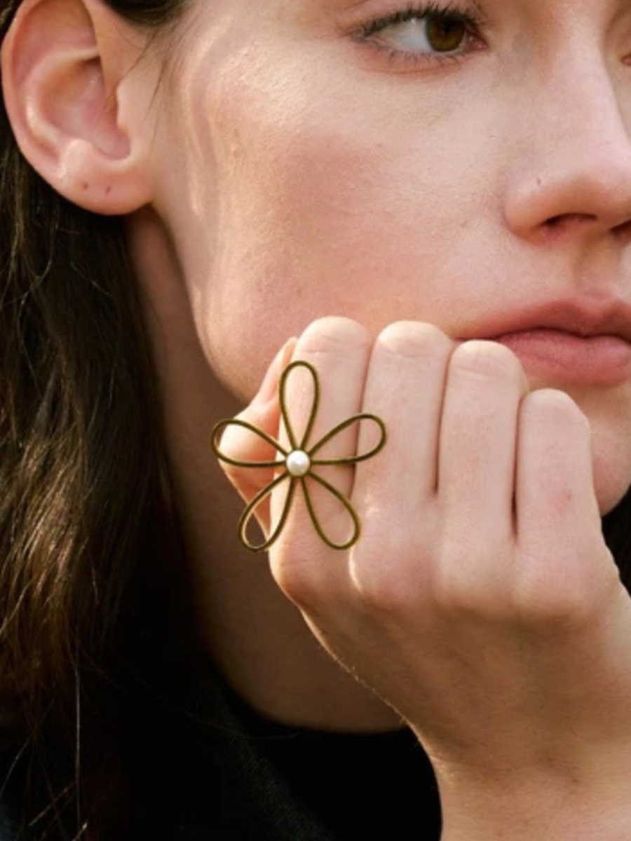 Bague Grosse Fleur