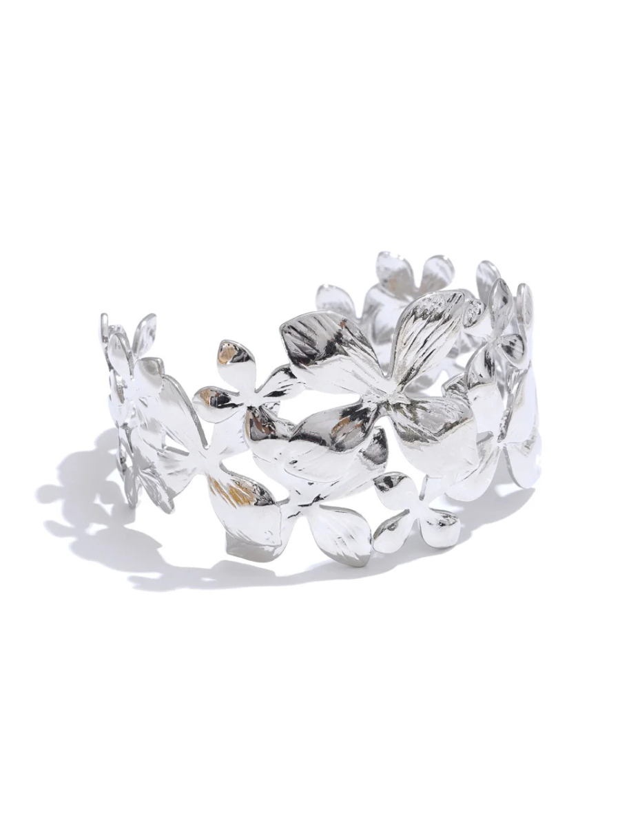 Bijoux Fleur Bracelet - argenté