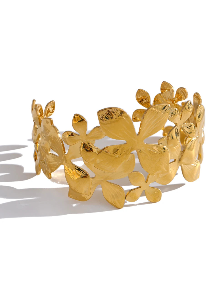 Bijoux Fleur Bracelet - doré