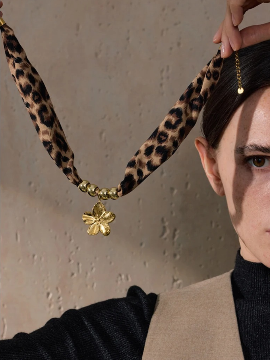 Collier Fleuri - fleur